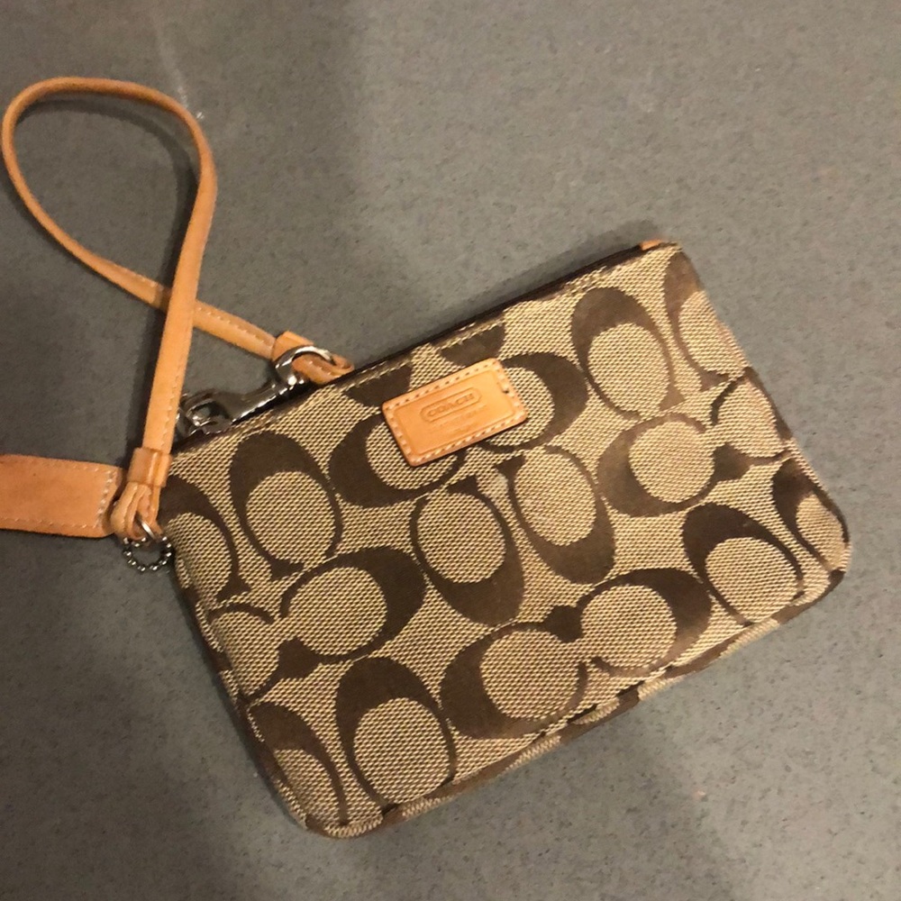 Coach wristlet